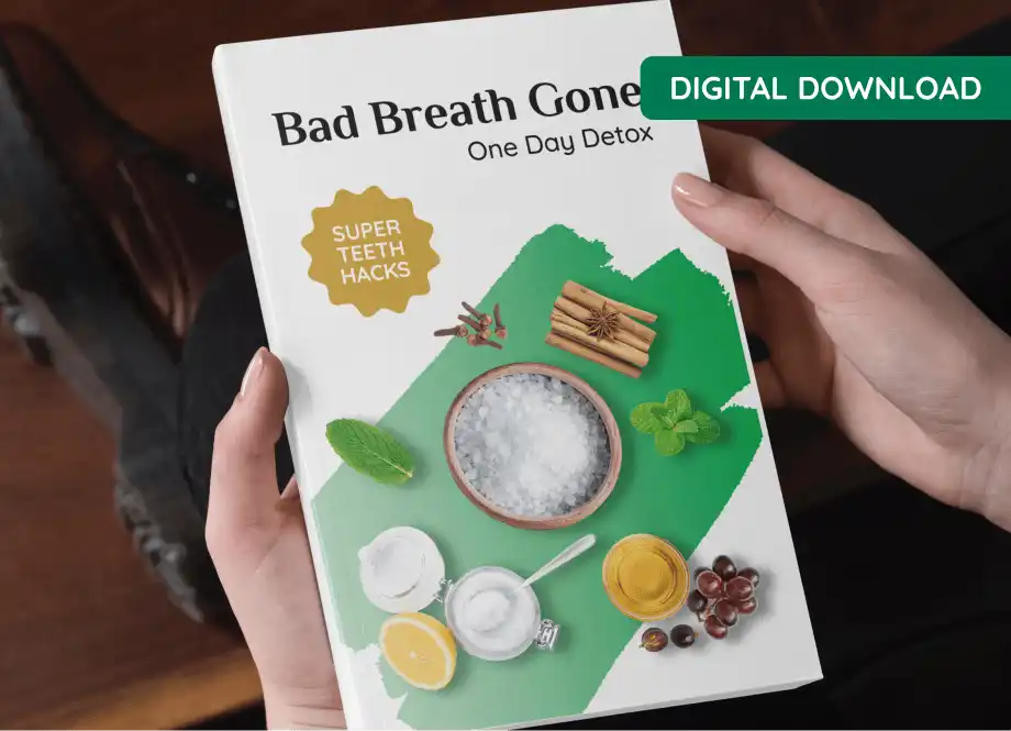 ProDentim Bonus 1 - Bad Breath Gone. One Day Detox